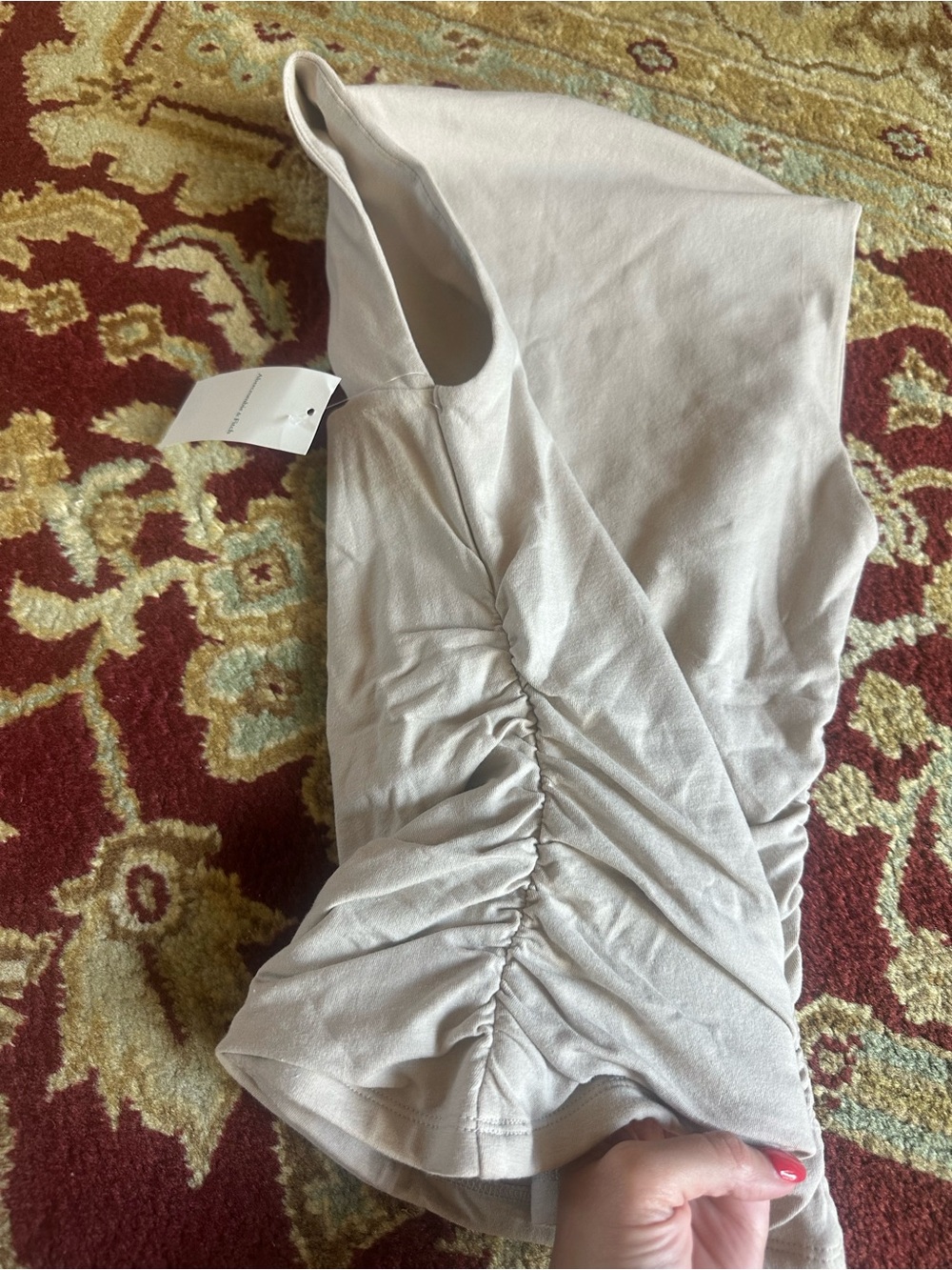 Abercrombie & Fitch Neutral Beige Tank - Picture 5 of 6